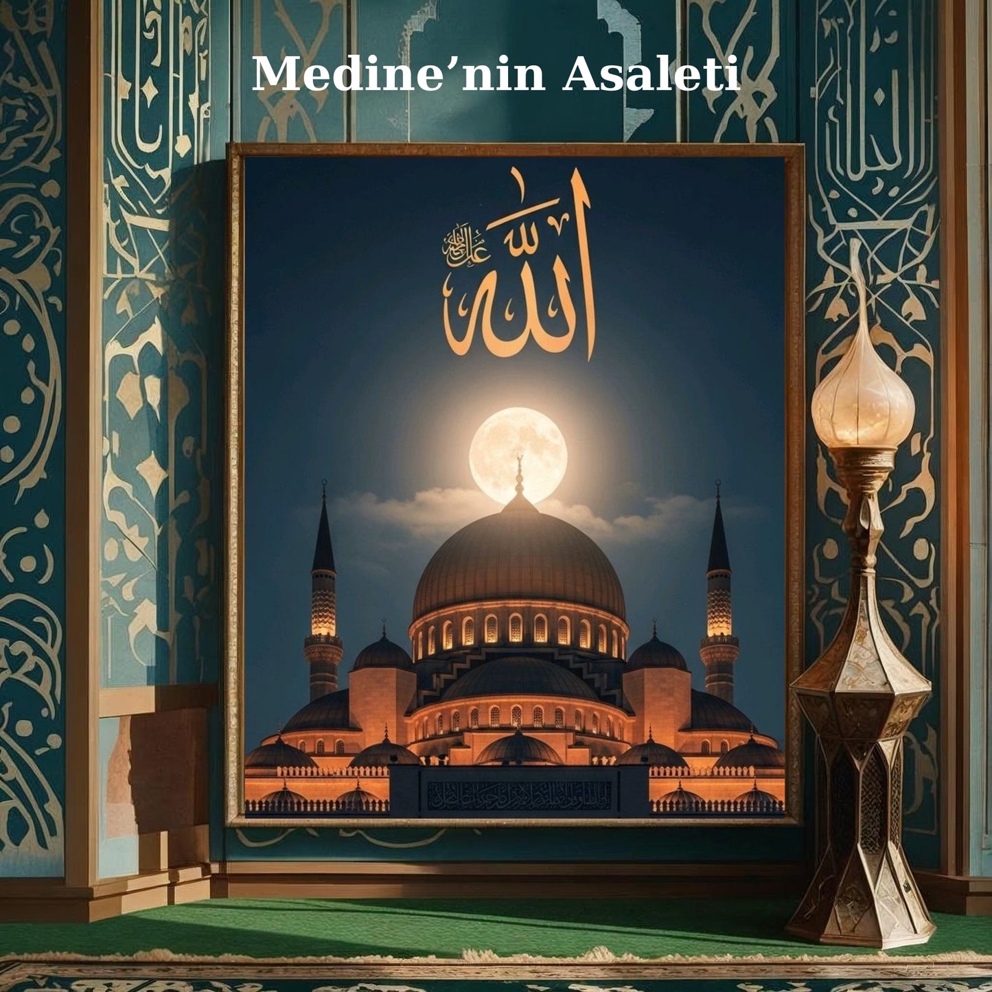 Frame Me I Dini Eserler Sayılarla Boyama