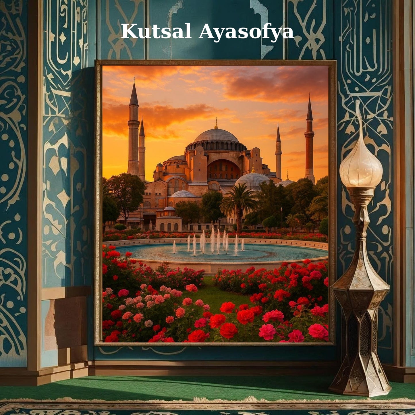 Frame Me I Dini Eserler Sayılarla Boyama
