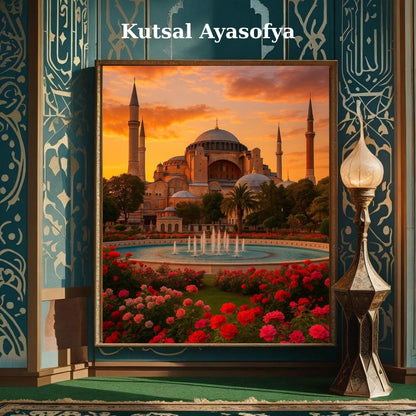 Frame Me I Dini Eserler Sayılarla Boyama