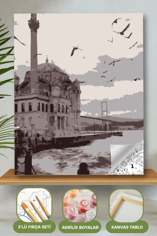 Frame Me I 40x50 Sayı İle Boyama