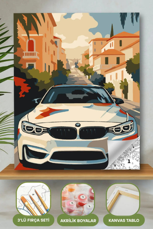 Frame Me I 40x50 Sayı İle Boyama