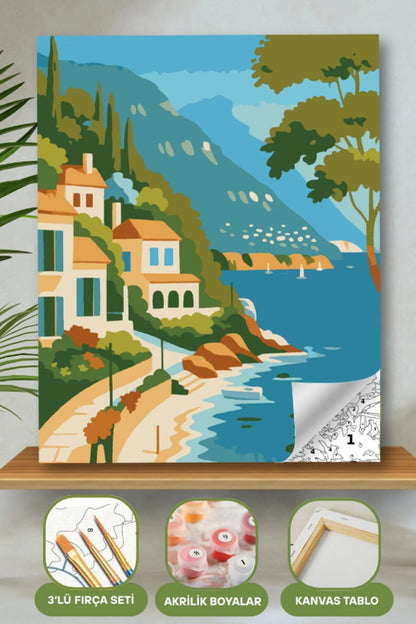 Frame Me I 40x50 Sayı İle Boyama