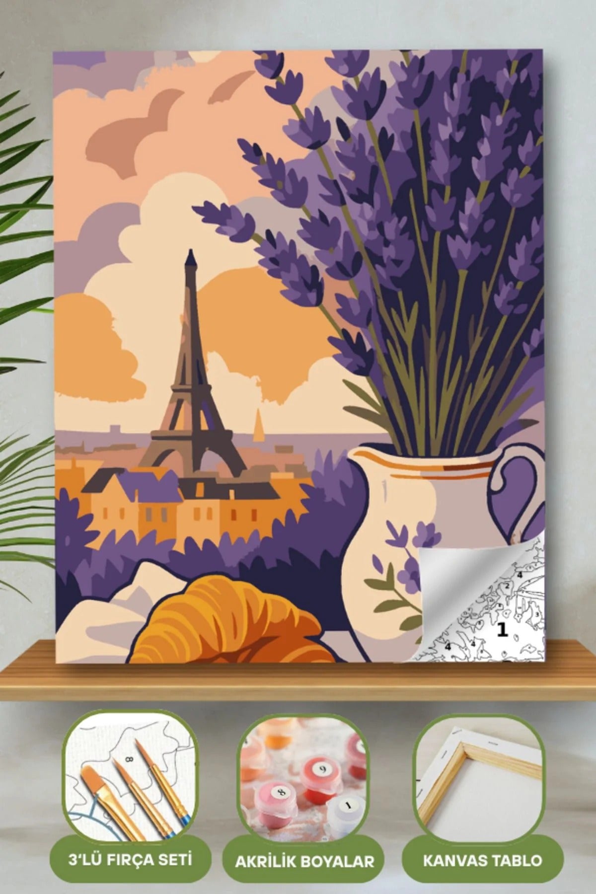 Frame Me I 40x50 Sayı İle Boyama