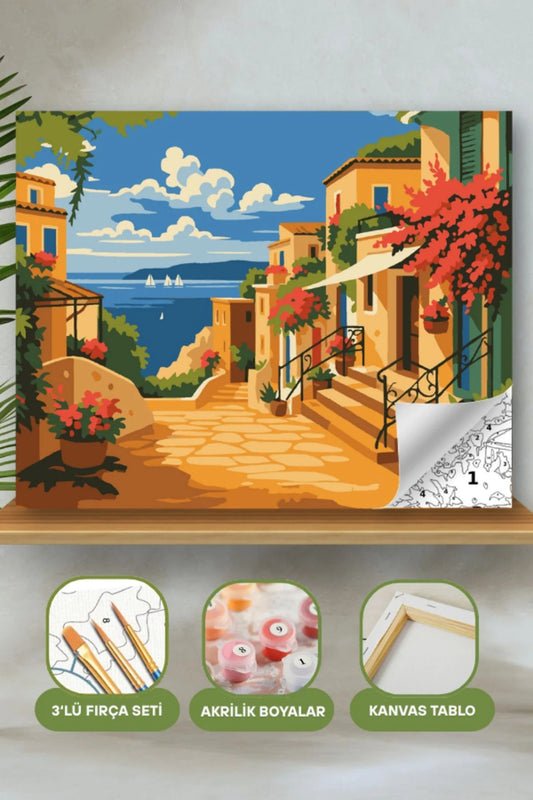 Frame Me I 40x50 Sayı İle Boyama