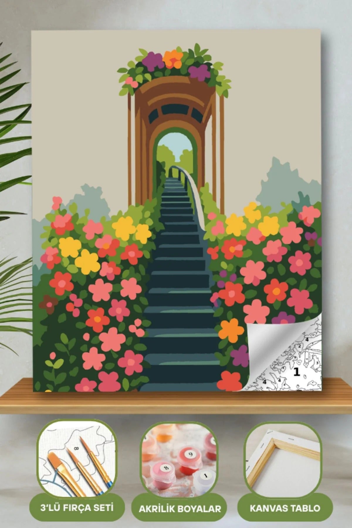 Frame Me I 40x50 Sayı İle Boyama