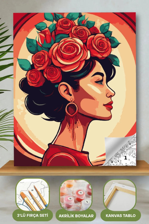 Frame Me I 40x50 Sayı İle Boyama