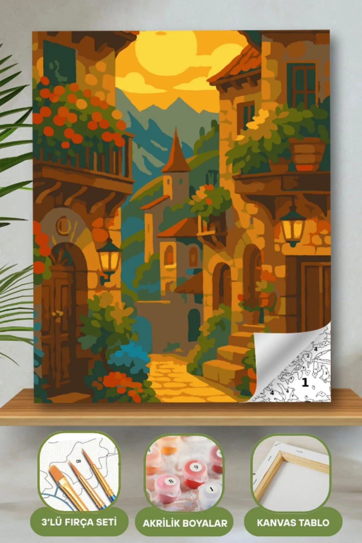 Frame Me I 40x50 Sayı İle Boyama