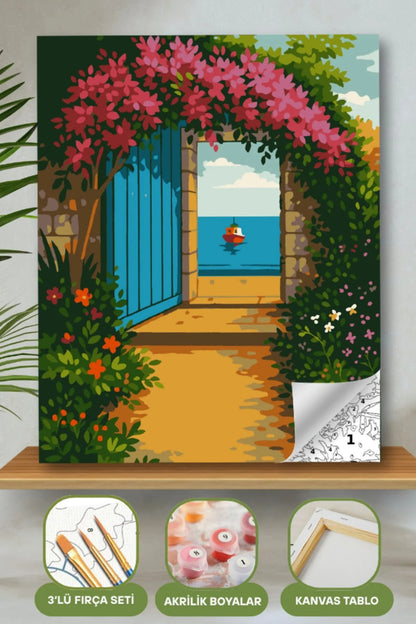 Frame Me I 40x50 Sayı İle Boyama