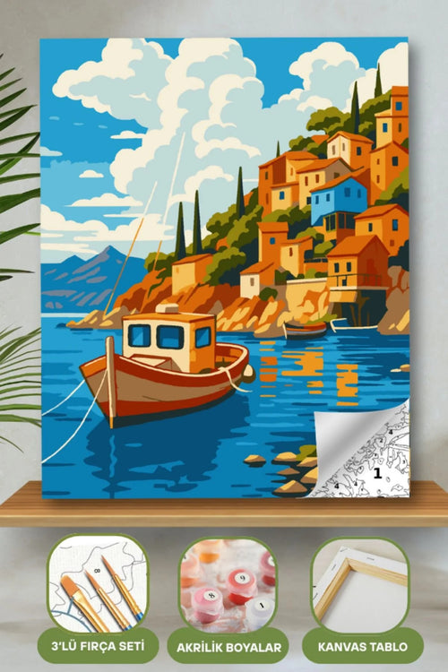 Frame Me I 40x50 Sayı İle Boyama