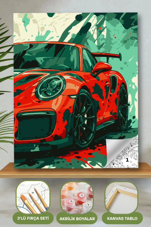 Frame Me I 40x50 Sayı İle Boyama