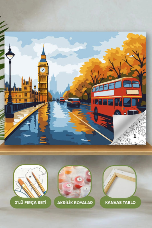 Frame Me I 40x50 Sayı İle Boyama