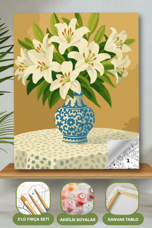 Frame Me I 40x50 Sayı İle Boyama