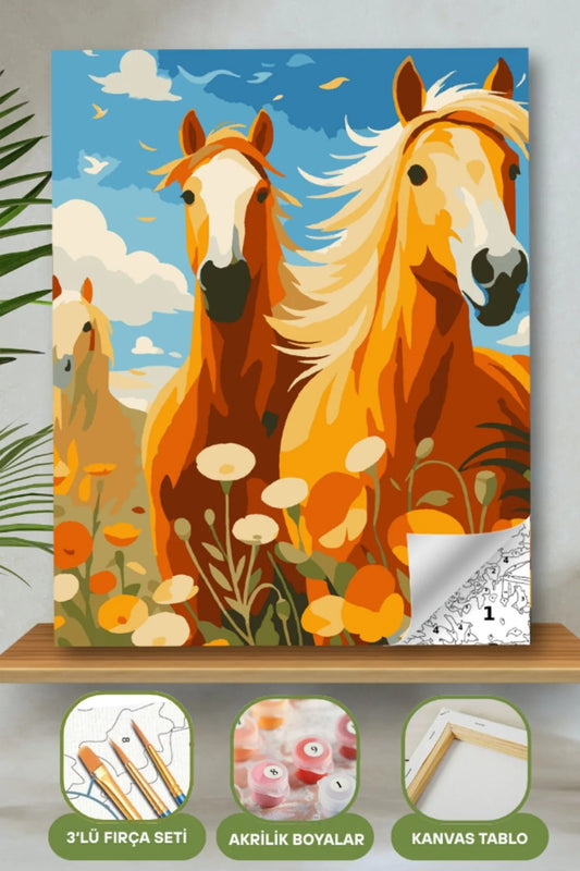 Frame Me I 40x50 Sayı İle Boyama