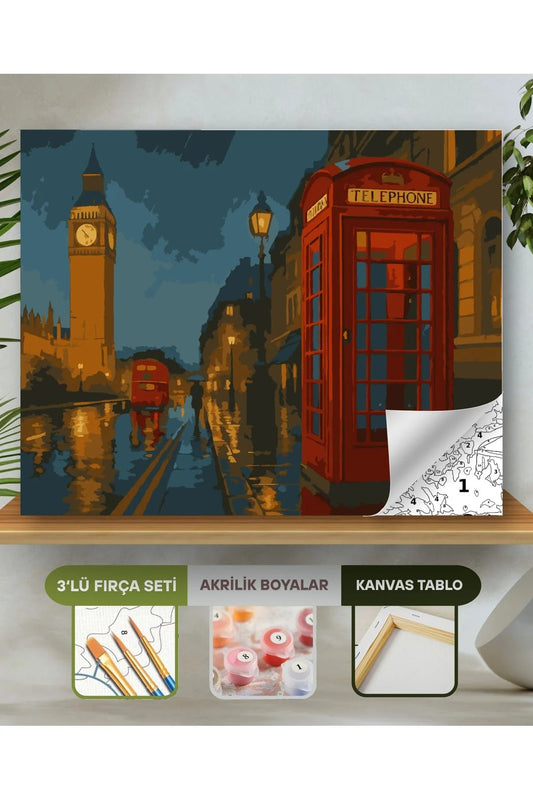 Frame Me I 40x50 Sayı İle Boyama