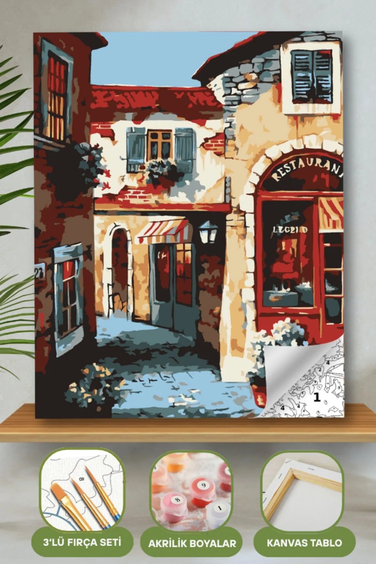 Frame Me I 40x50 Sayı İle Boyama