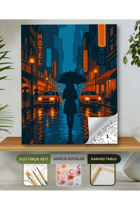 Frame Me I 40x50 Sayı İle Boyama