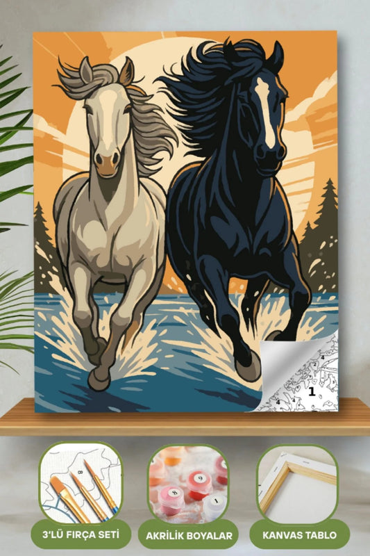 Frame Me I 40x50 Sayı İle Boyama