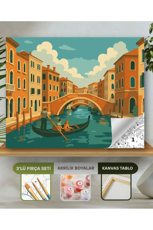 Frame Me I 40x50 Sayı İle Boyama