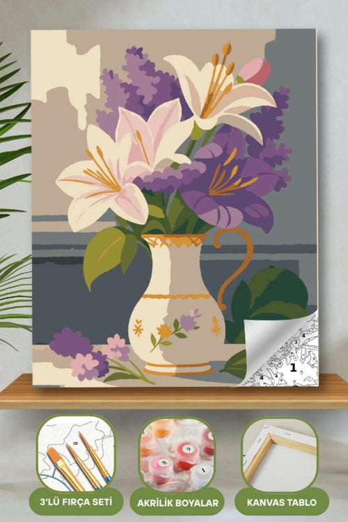 Frame Me I 40x50 Sayı İle Boyama