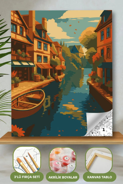 Frame Me I 40x50 Sayı İle Boyama