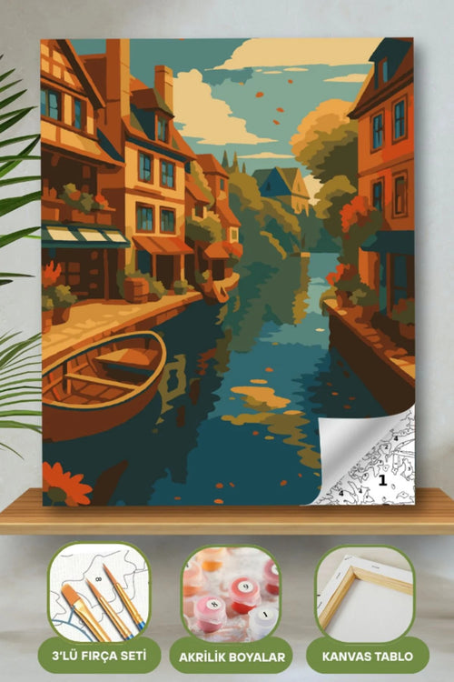 Frame Me I 40x50 Sayı İle Boyama