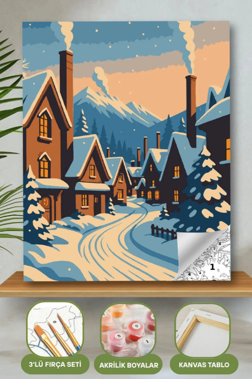 Frame Me I 40x50 Sayı İle Boyama