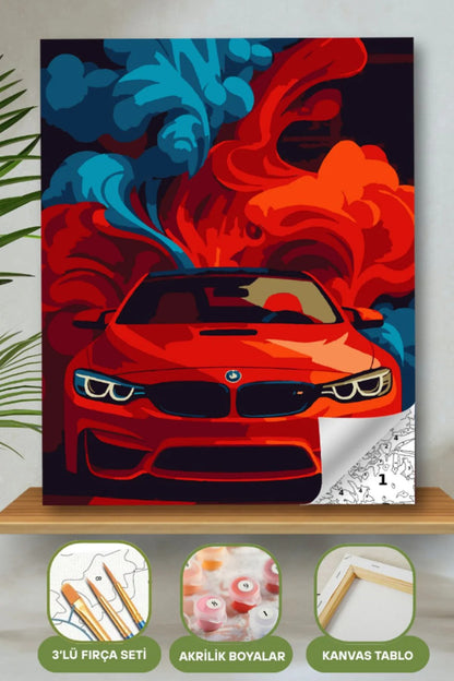 Frame Me I 40x50 Sayı İle Boyama